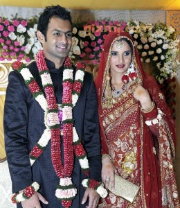 Shoaib Malik and Sania Mirza Wedding Picture (2)