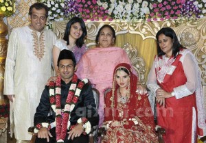 Shoaib Malik and Sania Mirza Wedding Picture