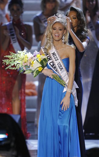 Miss North Carolina crowned Miss USA 2009