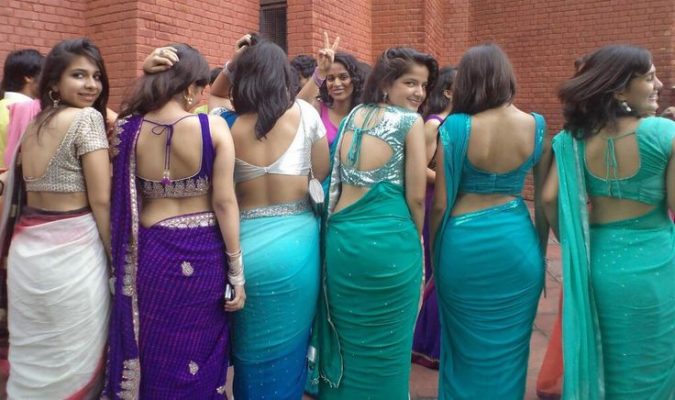 Why Indian Girls Look So Hot in Saree Dress